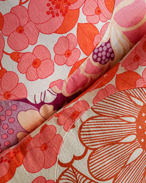 Upcycle Vintage Kissen rosa / Cushion pink - Cirkelliving.com